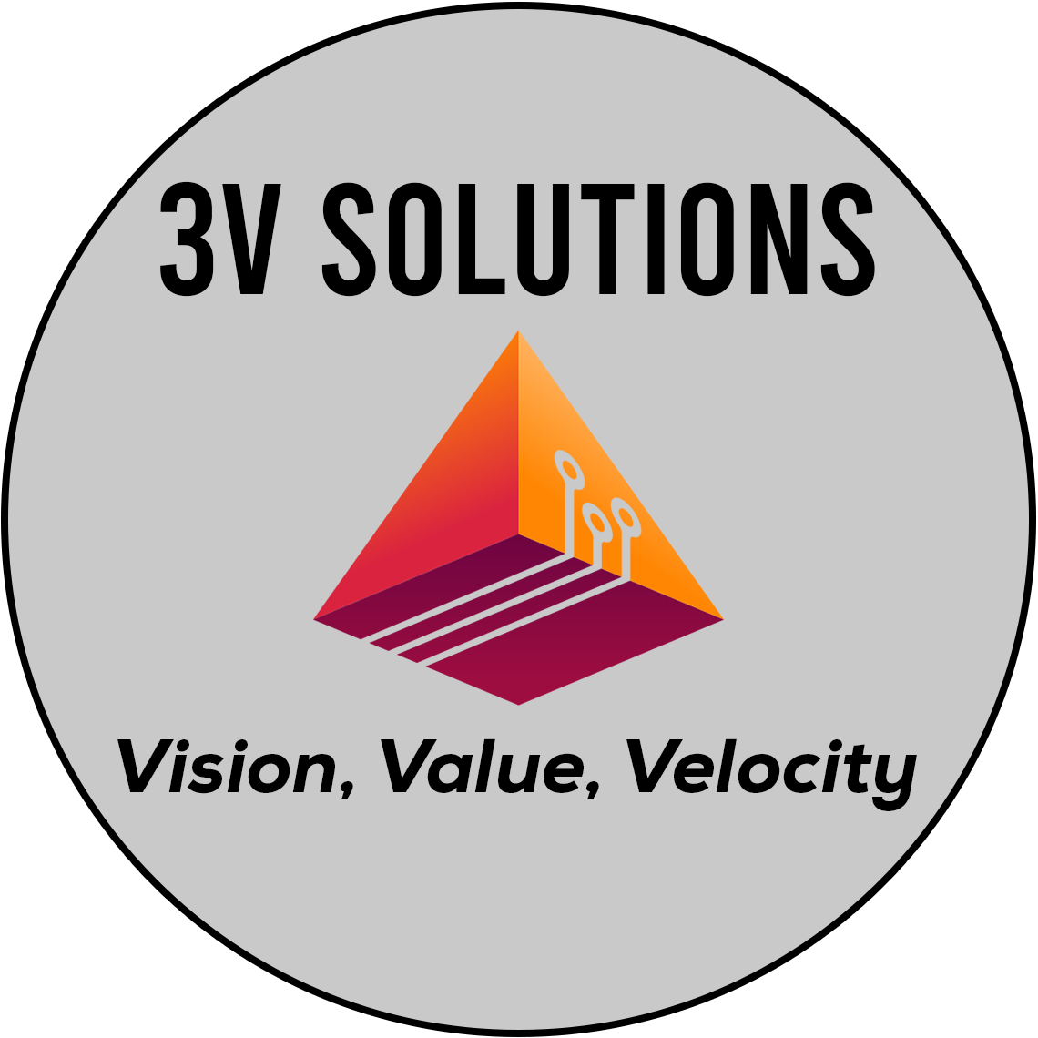 3V Solutions Logo